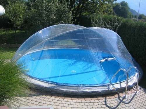 überdachung cabrio dome rund - Überdachung,